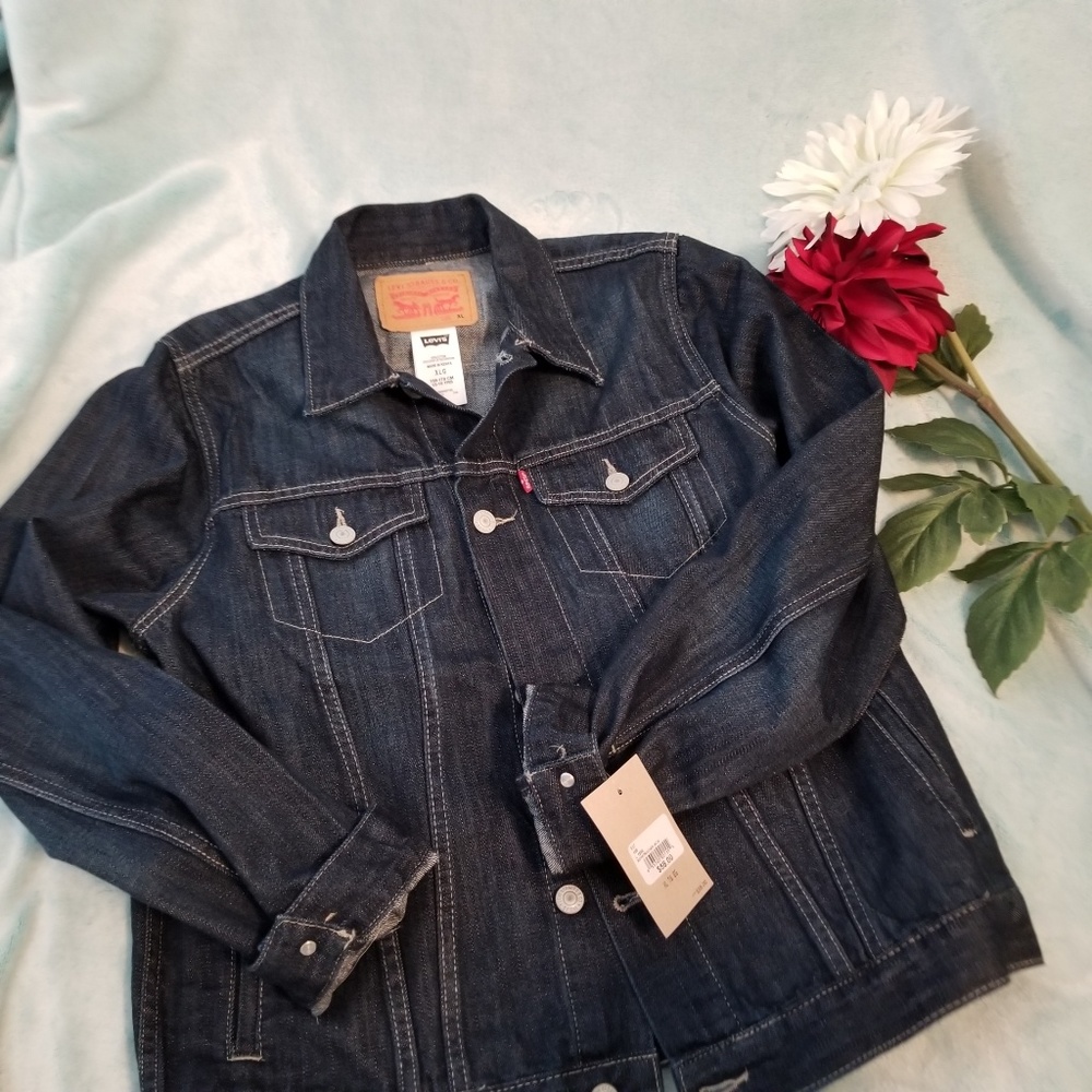 Boys xl nwt levis jean jacket
